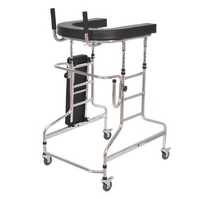 Folding Adjustable Walker with Seat for Adults