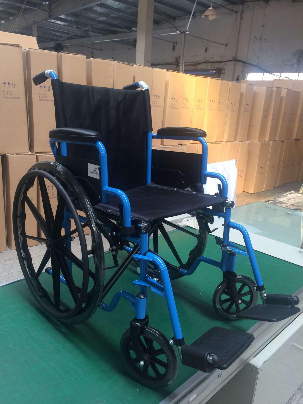 Hot Sale Luxurious Manual Wheel Chairs for Patient/Elderly