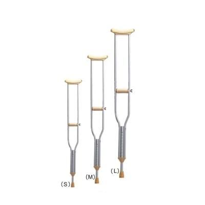 Mn-Gz001 Approved Adjustable Height Lightweight Adult Underarm Aluminum Crutch