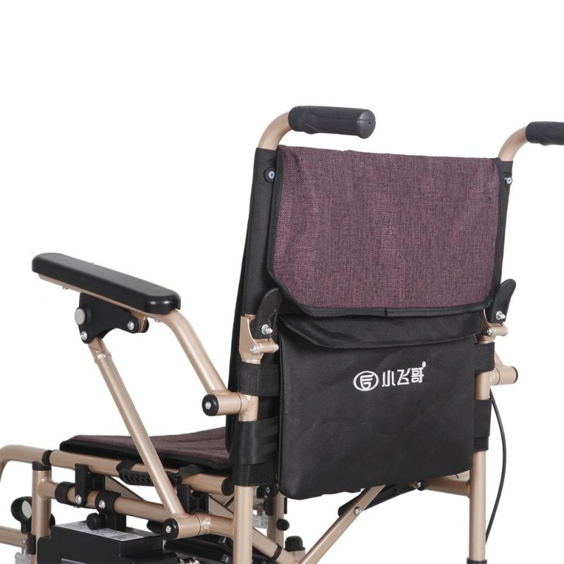 New Arrival Folding Wheelchair Portable Foldable Electric Wheelchair for Elderly for Disabled