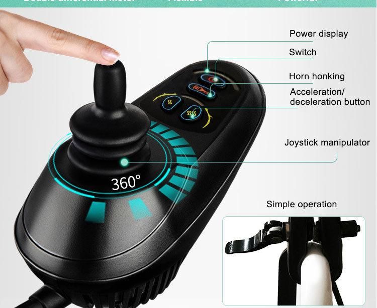 Hot Selling Electronic Wheelchair Lightweight Electric Wheelchair for Disabled People