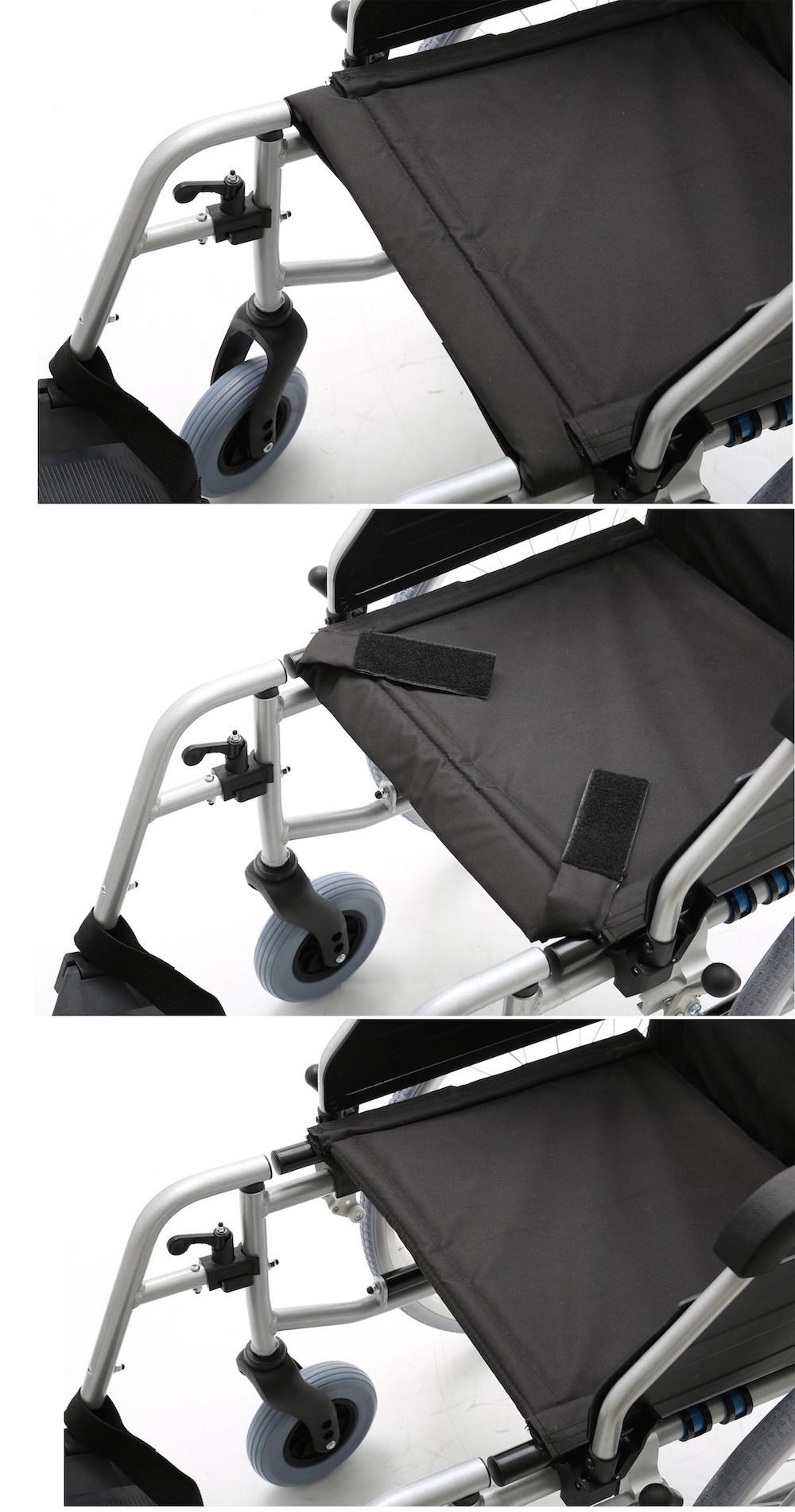 Alloy, Height Adjustable, Wheelchair, (AL-001J)