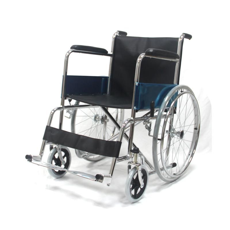 Folding Lightweight Manual Economic Wheelchair for The Elderly