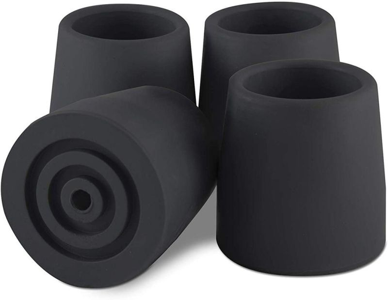 Anti-Slip Walking Stick Pads, Protective Rubber Feet, Rubber Ferrules