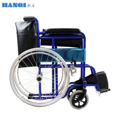 Hanqi Hq809 High Quality Wheelchair with Detacheable Handle and Legrest