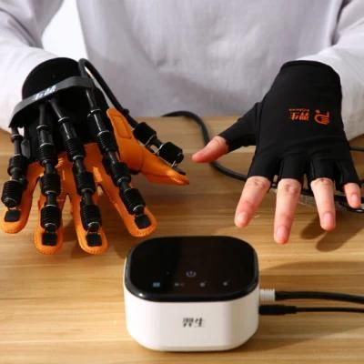 Factory Supply Finger Training Portable Rehabilitation Robot Gloves Cross Training Finger Pull up Hand Grips