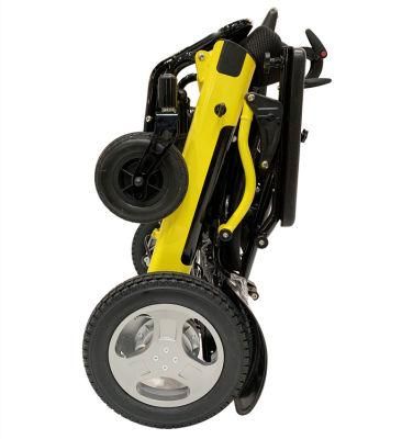 2019 Hot Sale Aluminium Folding Electric Wheelchair