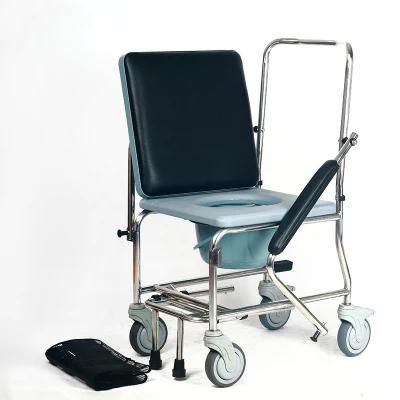 Handicap Portable Tranfer Toilet Commode Chair Wheelchair