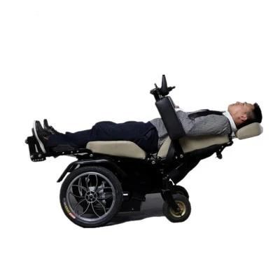 Durable Lying Electric Standing Wheelchair for Disabled