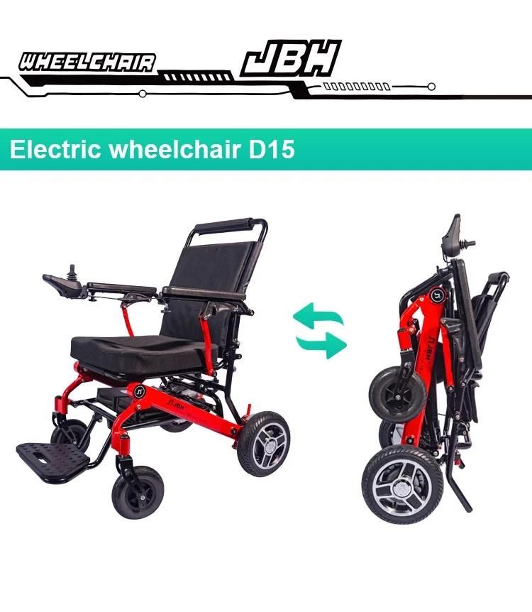 USA Hot Selling Aluminium Alloy Power Folding Lightweight Electric Wheelchair