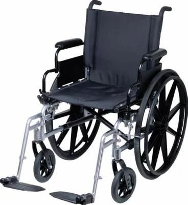 OEM High Quality Handicapped Hospital Folding Manual Lightweight Wheelchair