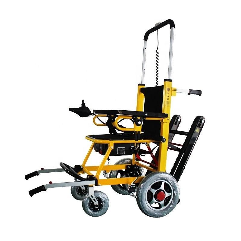 Aluminum Electric Wheelchair Price Hospital Power Stair Climbing Wheelchair