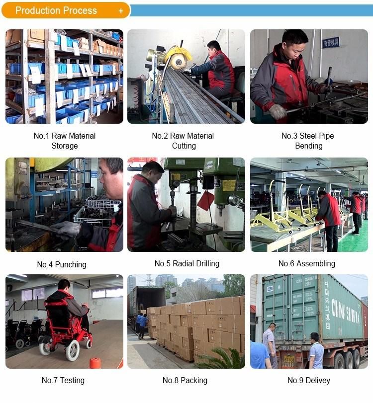 Heavy Duty Luxurious Elecric Mobility Standing Wheelchair