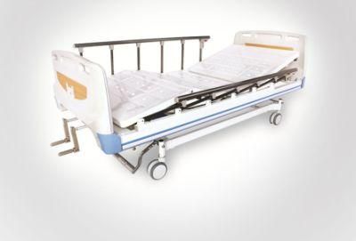 Factory Price Two Cranks Patient Bed Medical Bed Manual Electric Hospital Medical Patient Nursing Bed China Manufacturer
