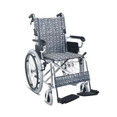 Hot Sale Aluminum Wheelchair Medical Equipment for The Disabled