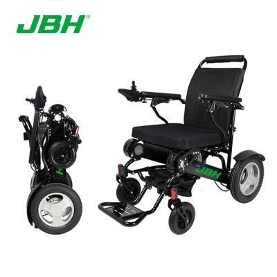 Jbh Customized Color Aluminum Alloy Frame Portable Electric Wheel Chair