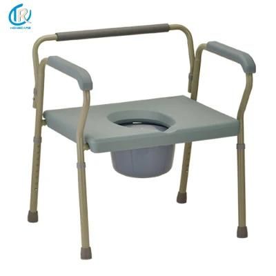 Commode Chair Heavy Duty Commode with Extra Wide Seat