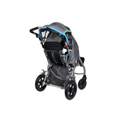 Cerebral Palsy Children Wheelchair with PU Tires and Plastic Front Fork
