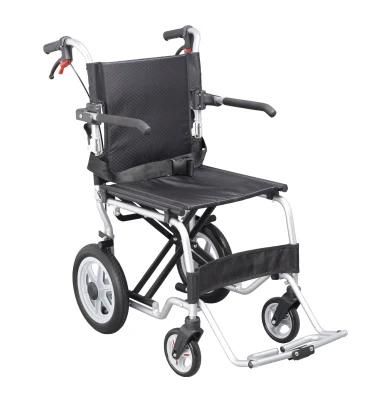 New Style Light Weight Manual Steel Folding Wheelchair for Elderly