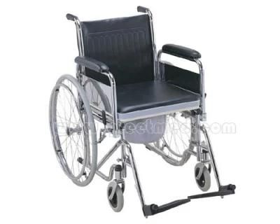 High Quality Commode Wheelchair with CE &amp; ISO