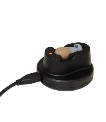 OTC Earsmate in Ear Small Rechargeable Hearing Aids with 2 Sets for Either Ears
