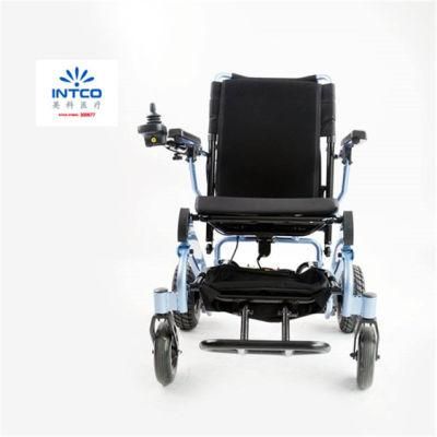 Compact Motrized Folding Handicapped Power Electric Wheelchair