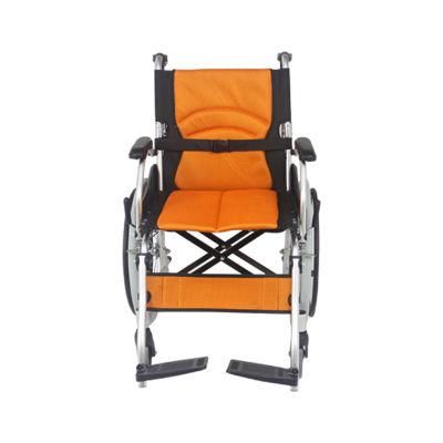 Lightweight Folding Portable Aluminum Wheelchair for Disabled