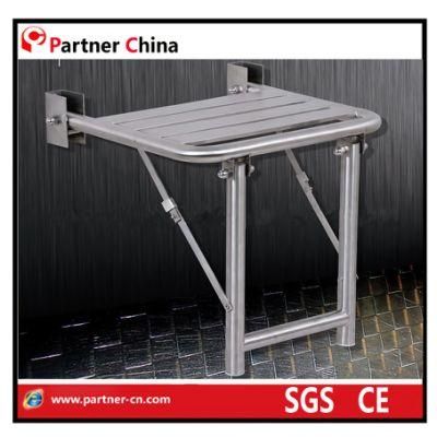 Stainless Steel SUS304 Wall Mounted Folding Shower Seat