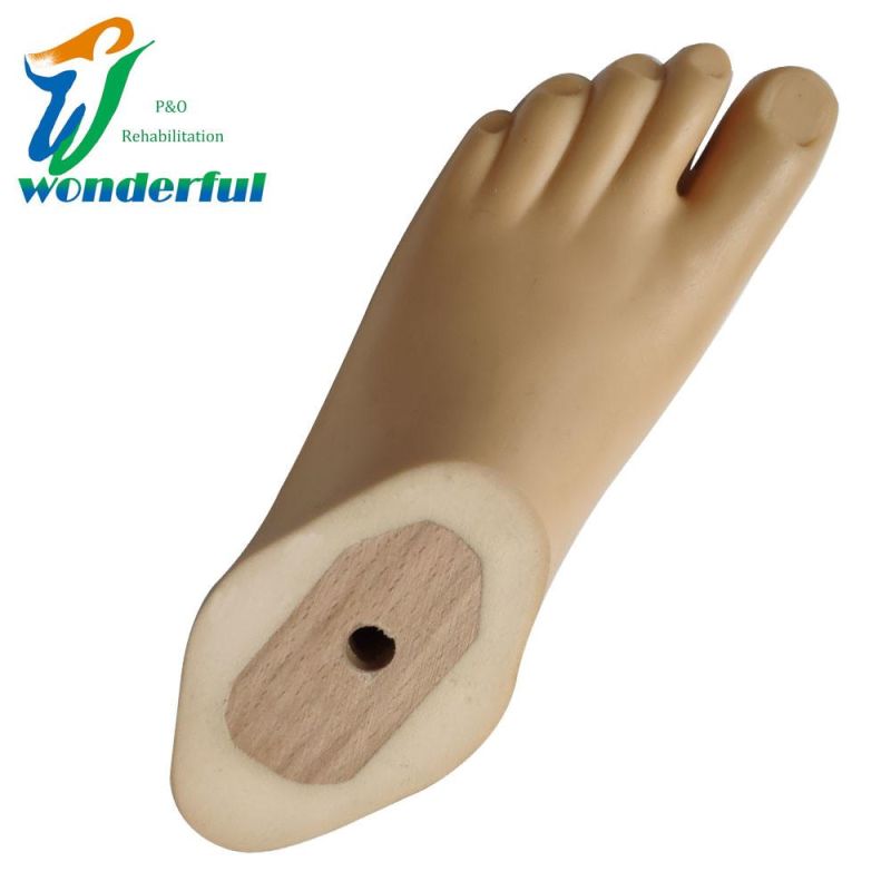 Hot Sale Skin Color Polyurethane Prosthetic Sach Foot for Children