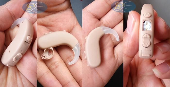 New Brand Earsmate Digital Hearing Aids Wireless Fitting Behind Ears Made in China