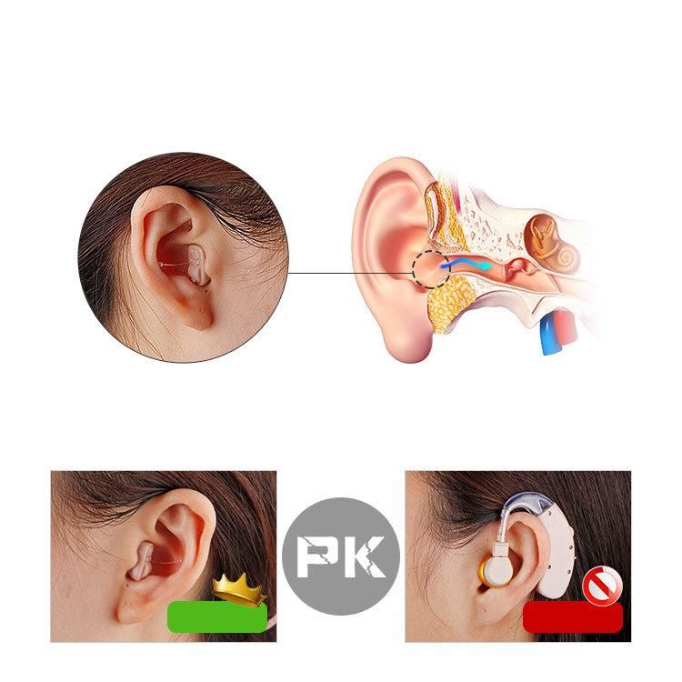 Analog Ite Hearing Aid for People with Poor Hearing