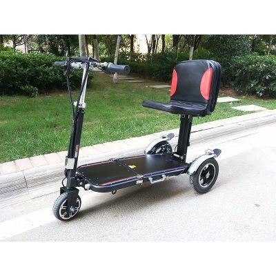 Wholesale Elderly Mobility Scooter Foldable Wheels and Tires Carbon Folding Scooters 3 Wheels Electric Scooter Adult