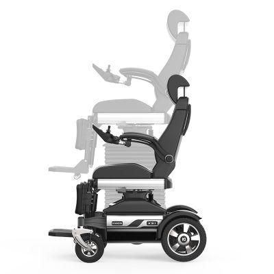 Aluminium Seat Tilt Lifting Power Electric Wheelchair