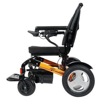 Medical Lightweight Foldable Lithium Battery Electric Wheelchair