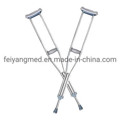 Adjustable Underarm Crutch Aluminum Walking Stick Cane