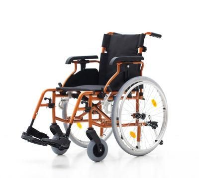New Style Cheap Price Big Wheels Adjustable Wheelchair in Philippines