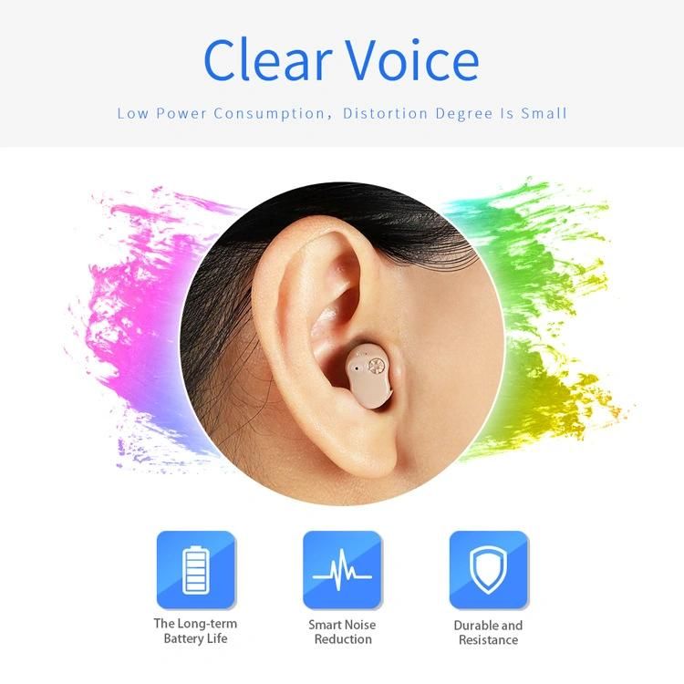 Hot Enhancement Rechargeable Hearing Aid Price Audiphones with CE