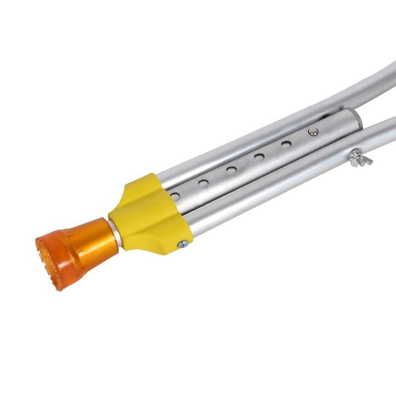 Foldable Stainless Steel Medical Cane Aluminum Adult Crutches Type
