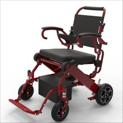 Hot Sale Manual Folding Electric Wheelchair Price Medical Care Equipment