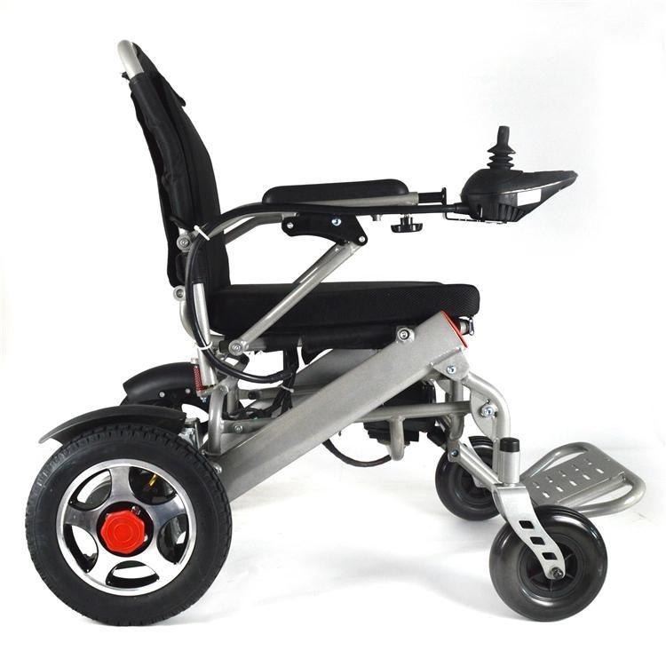 Disabled and Old People Use Lightweight Portable Power Electric Wheelchair