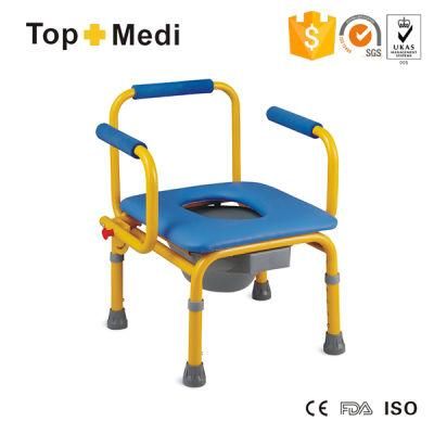 Fashion Lightweight Small Portable Commode Wheelchair for Disabled