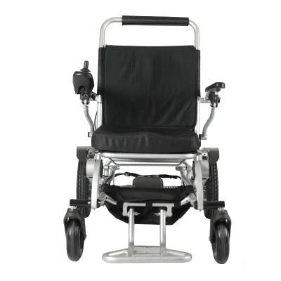 Outdoor Travel Lightweight Electric Wheelchair with Lithium Battery
