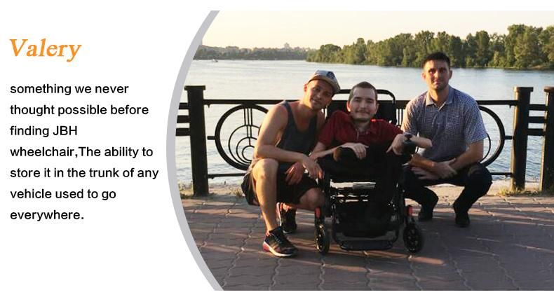 Travel Powered Wheelchair with Lithium Battery