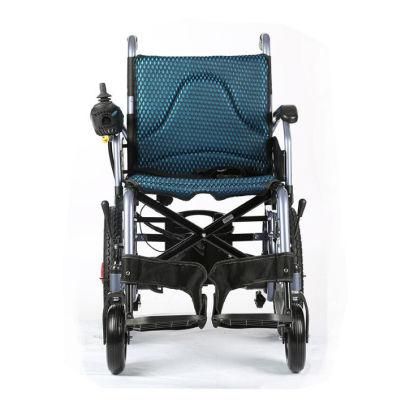 Handicapped Folding Motorized Automatic Motor Power Electric Wheelchair for Disabled