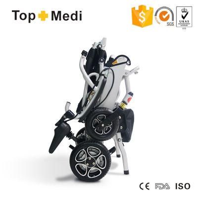 Topmedi Small Size Light Electric Power Wheelchair