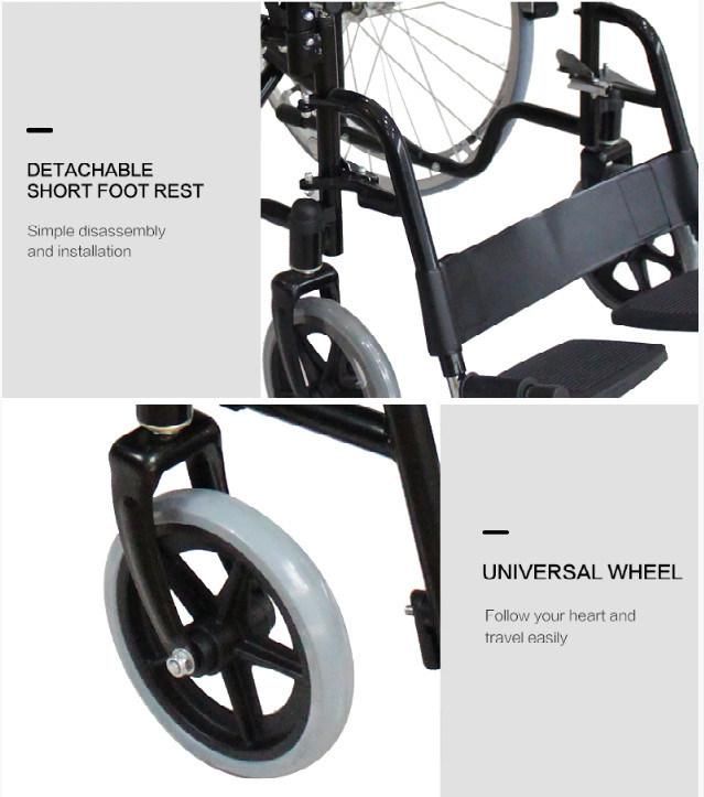 Hq903 High Quality Manual Wheel Chair for Disable