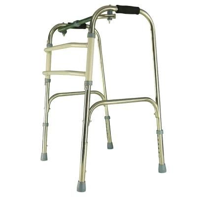 High Quality Medical Equipment Aluminum Frame Rollator Walker Walking Aids for Disabled