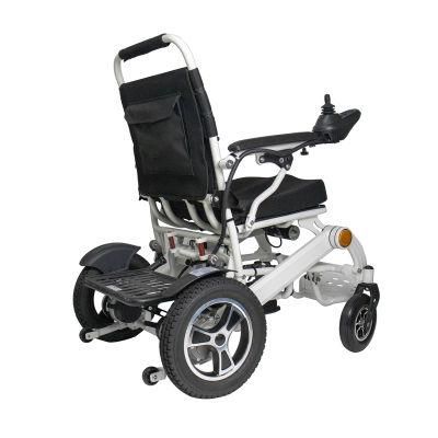 Handicap Portable Aluminium Cadeira De Rodas Eletrica Foldable Electric Wheelchair