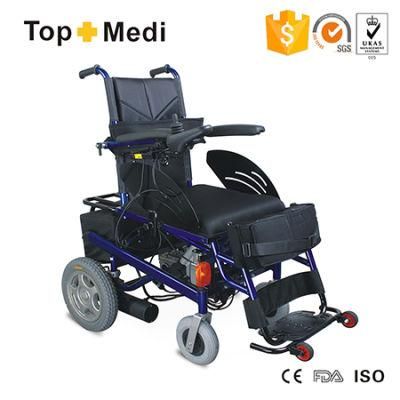 Topmedi Disability Equipment Power Standing Steel Wheelchair