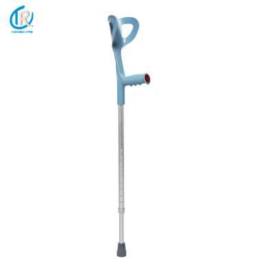 Walking Stick Euro Forearm Crutch Adjustable -Gray Walker Cane